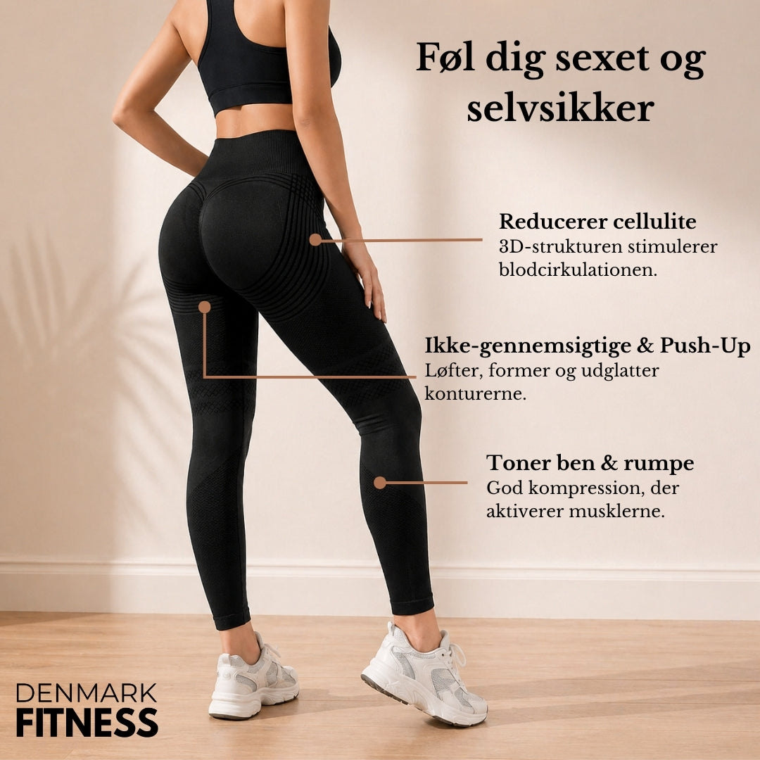 3D Sculpt Anti-Cellulite Leggings – Form din silhuet naturligt