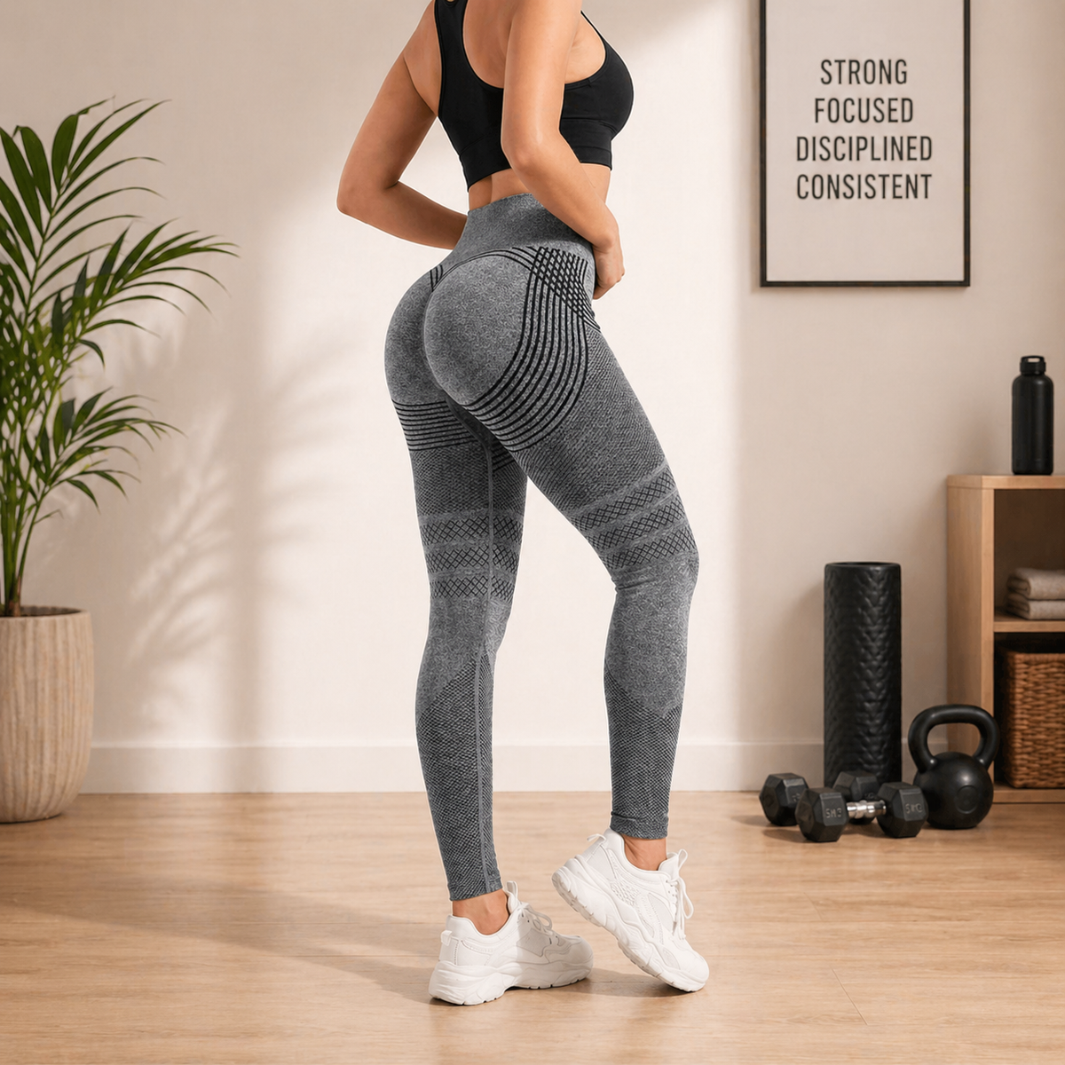 3D Sculpt Anti-Cellulite Leggings – Form din silhuet naturligt