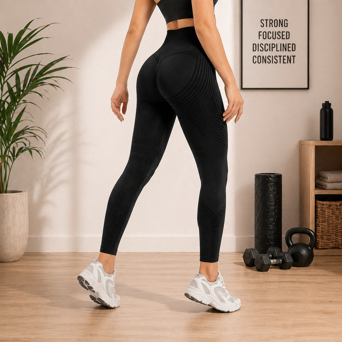 3D Sculpt Anti-Cellulite Leggings – Form din silhuet naturligt